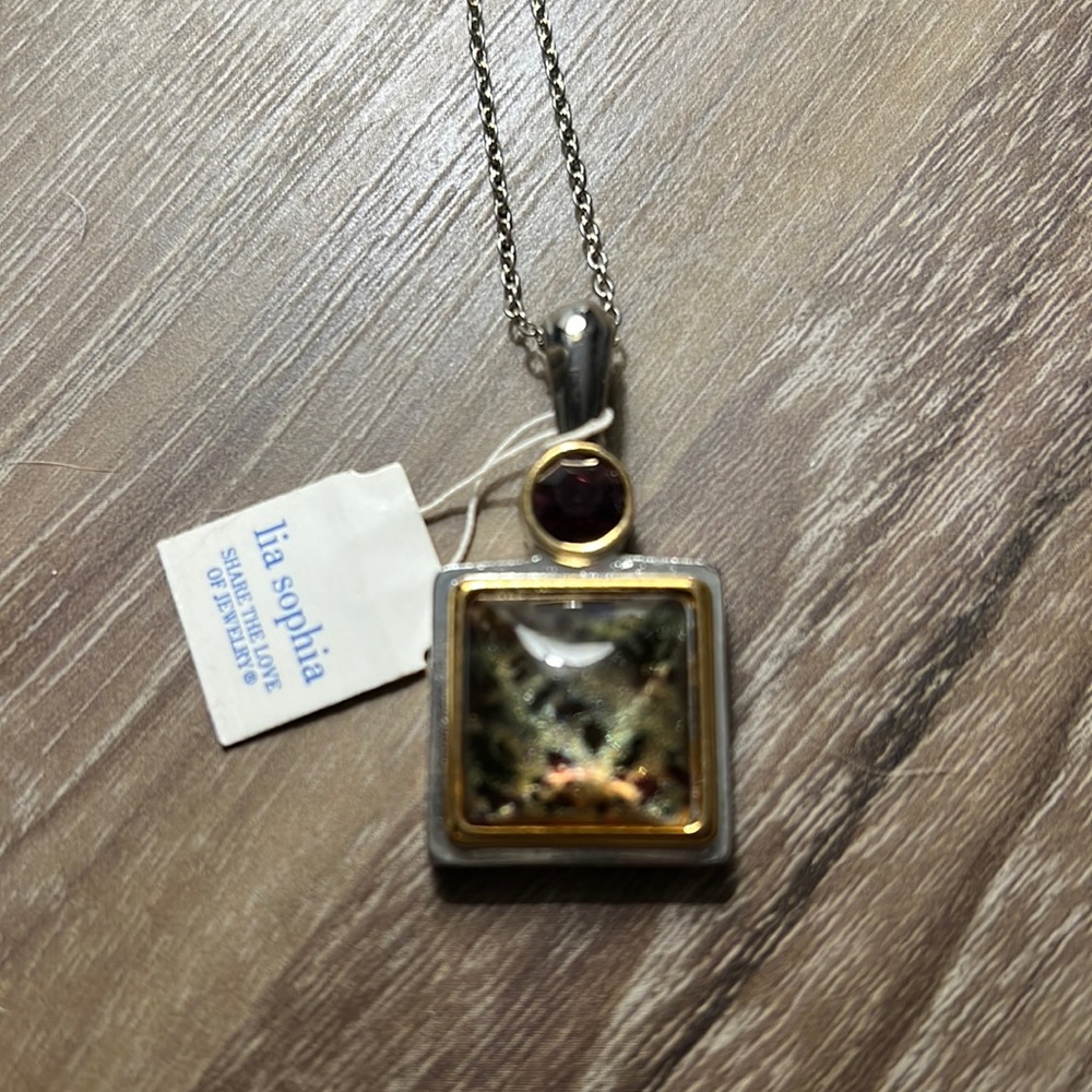 Lia Sophia necklace with pendant